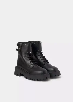 Bota Acordonada Tachas-Brownie Spain Hot