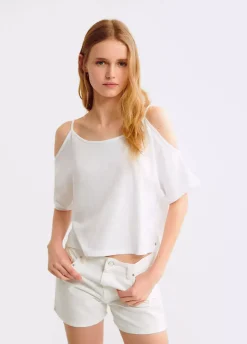 Camiseta Claudie Tirantes Hombros-Brownie Spain Sale