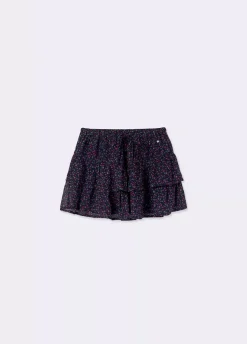 Falda Mini Jaretas Estampado-Brownie Spain Best