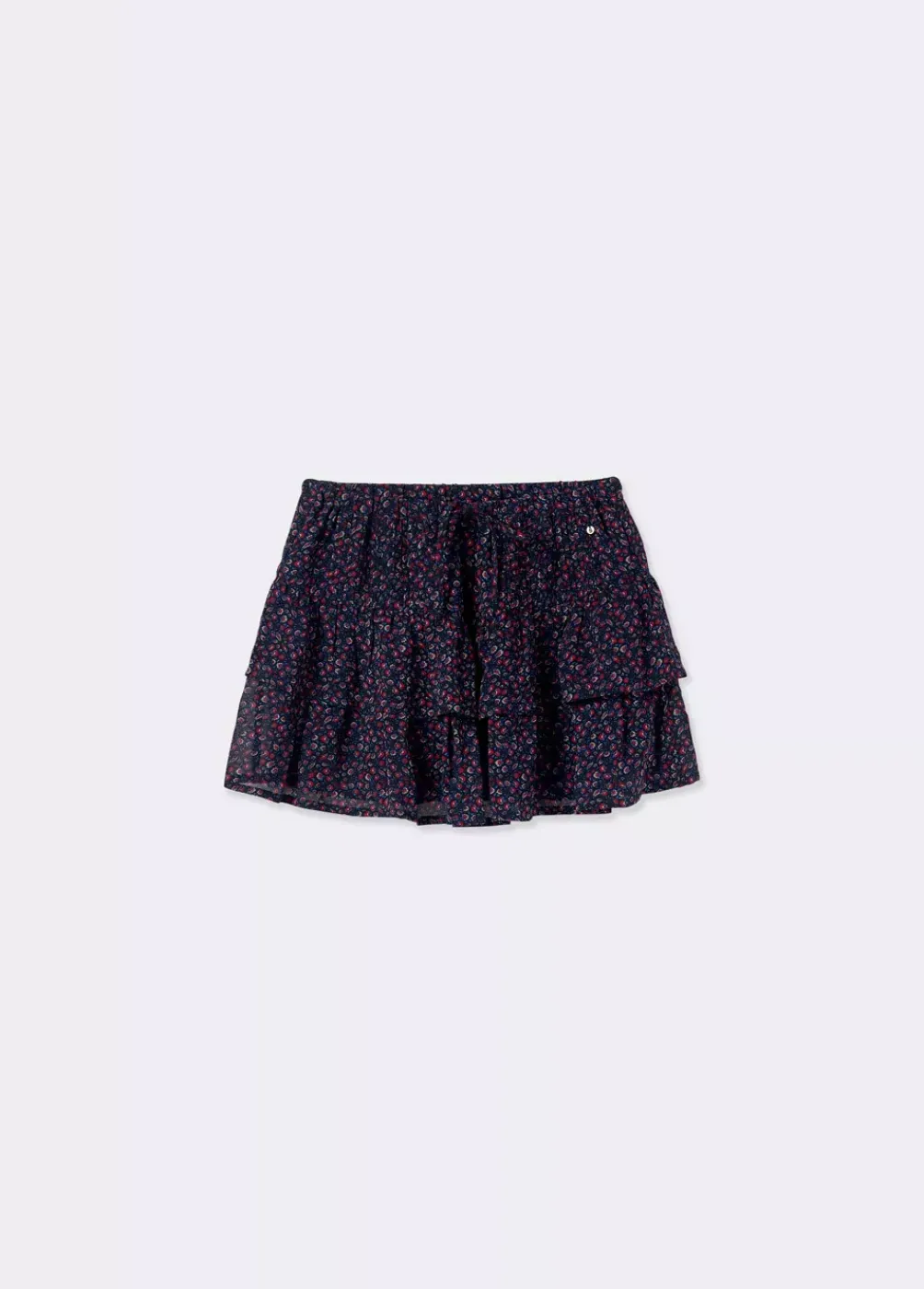 Falda Mini Jaretas Estampado-Brownie Spain Best