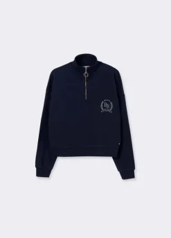 Sudadera Cremallera Bordado-Brownie Spain New